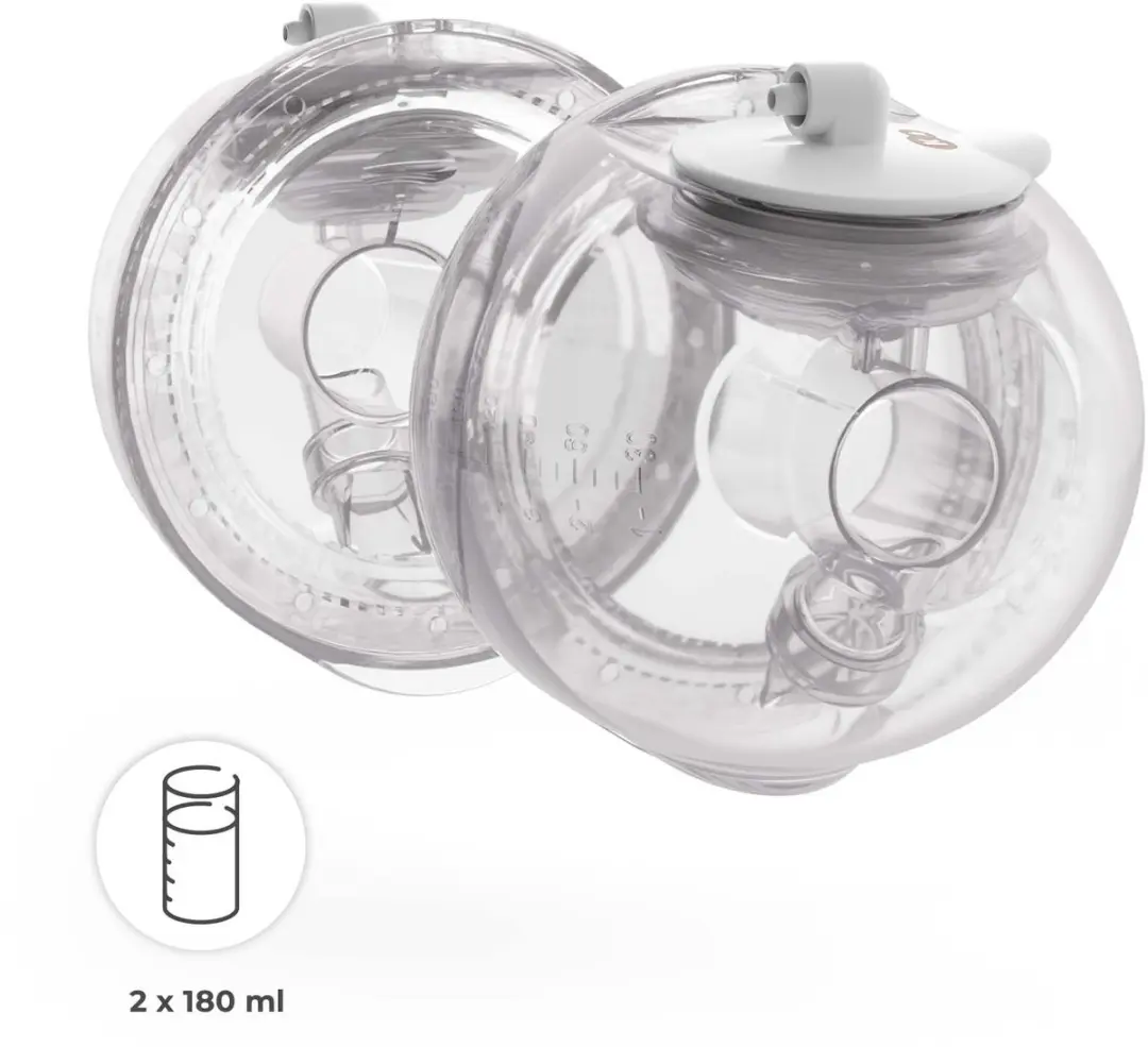 KinderKraft GentleFlow Hands-Free Dubbele Borstkolf - Roze