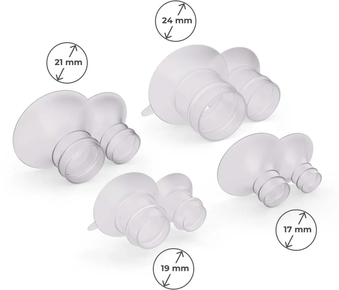 KinderKraft GentleFlow Hands-Free Dubbele Borstkolf - Roze