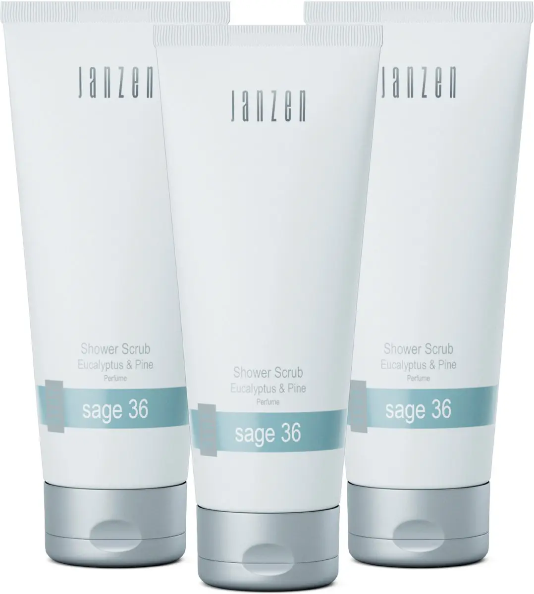 Janzen Shower Scrub Sage 200ml