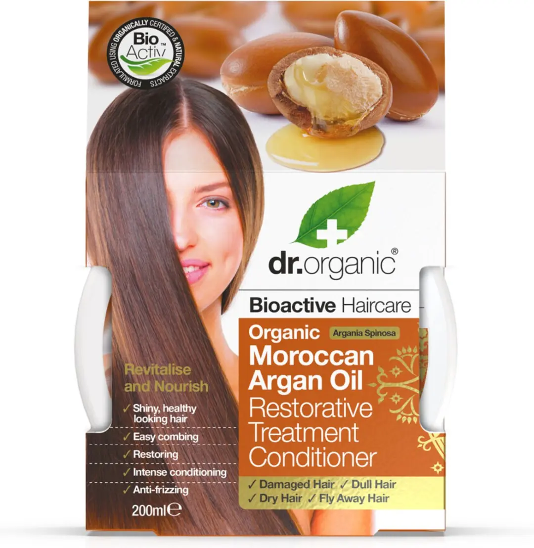 Dr. Organic Marokkaanse Arganolie Conditioner 200ml - 6 Stuks