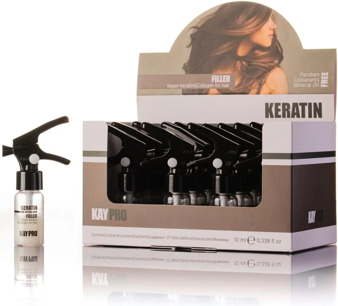 KayPro Keratine Filler 12x10ml - Droog/Beschadigd Haar