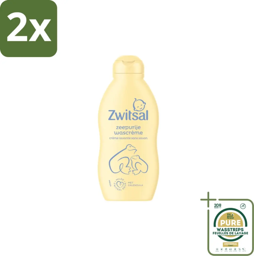 Zwitsal Calendula Wascrème 200ml
