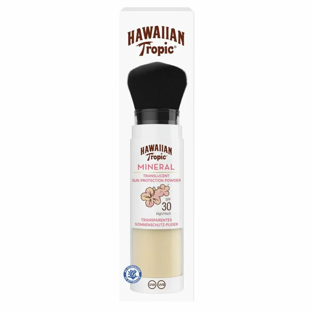 Hawaiian Tropic Mineral Powder Brush SPF 30 - 20 Stuks