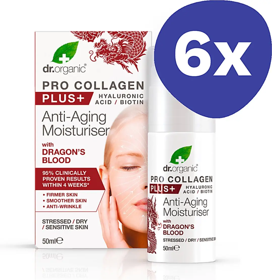 Dr Organic Pro Collageen Dagcreme Dragons Blood