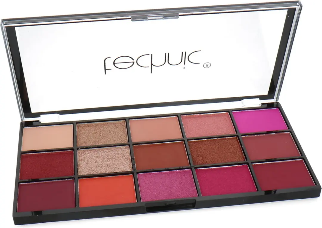 Technic Pressed Pigment Oogschaduw Palette Hot Love