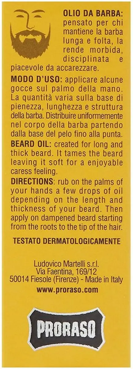Proraso Baardolie 30ml