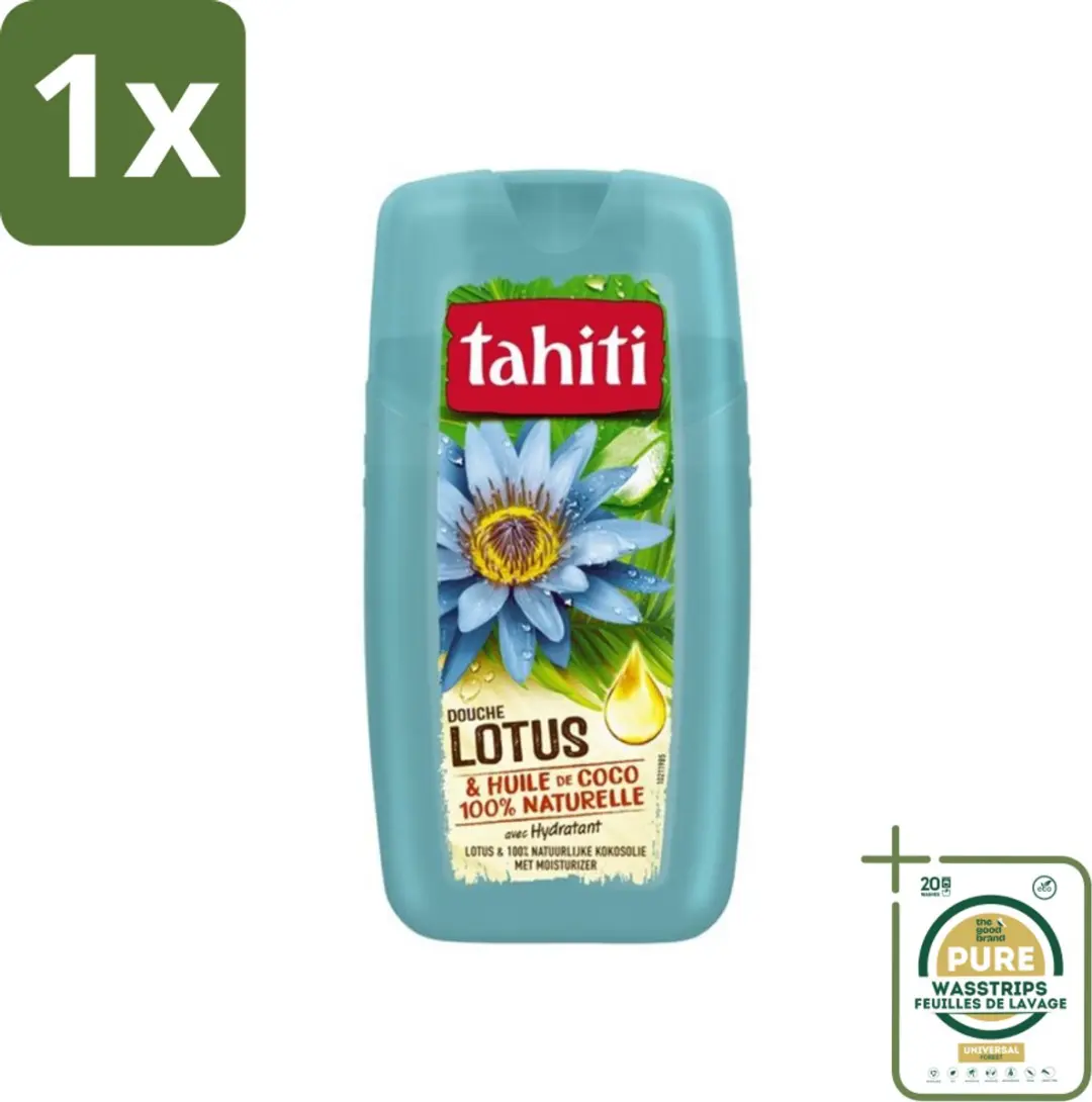 Tahiti Douchegel Lotus & Kokosolie 250ml