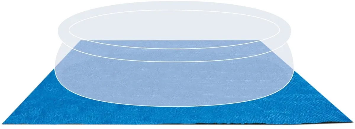 Intex Grondzeil 472x472cm - Blauw - MPN 28048