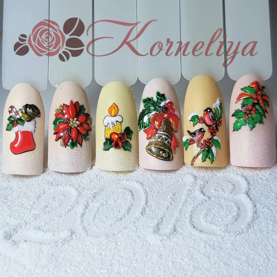 Korneliya Water Decal Nail Wrap SB 3004