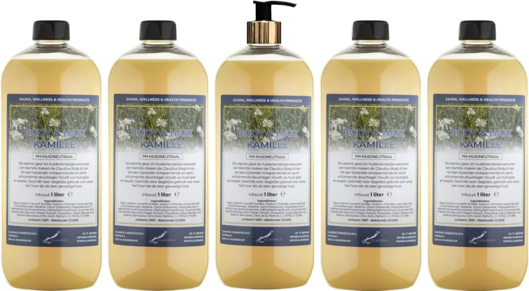 Splashbox Cosmetics Body & Hair Kamille 1L