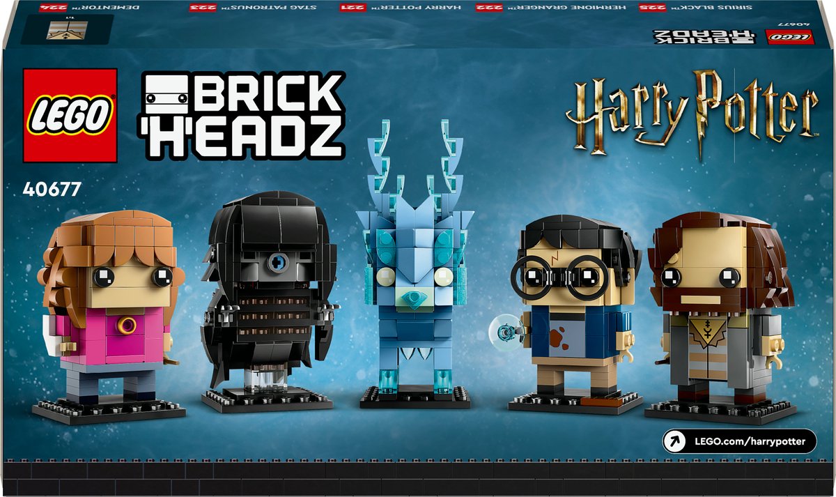 LEGO Brickheadz Harry Potter 40677 - Gevangene van Azkaban™ figuren