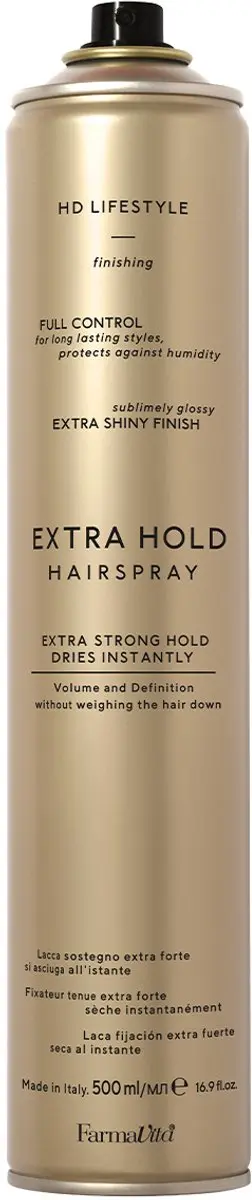 Farmavita HD Lifestyle Extra Hold Hairspray 500ml