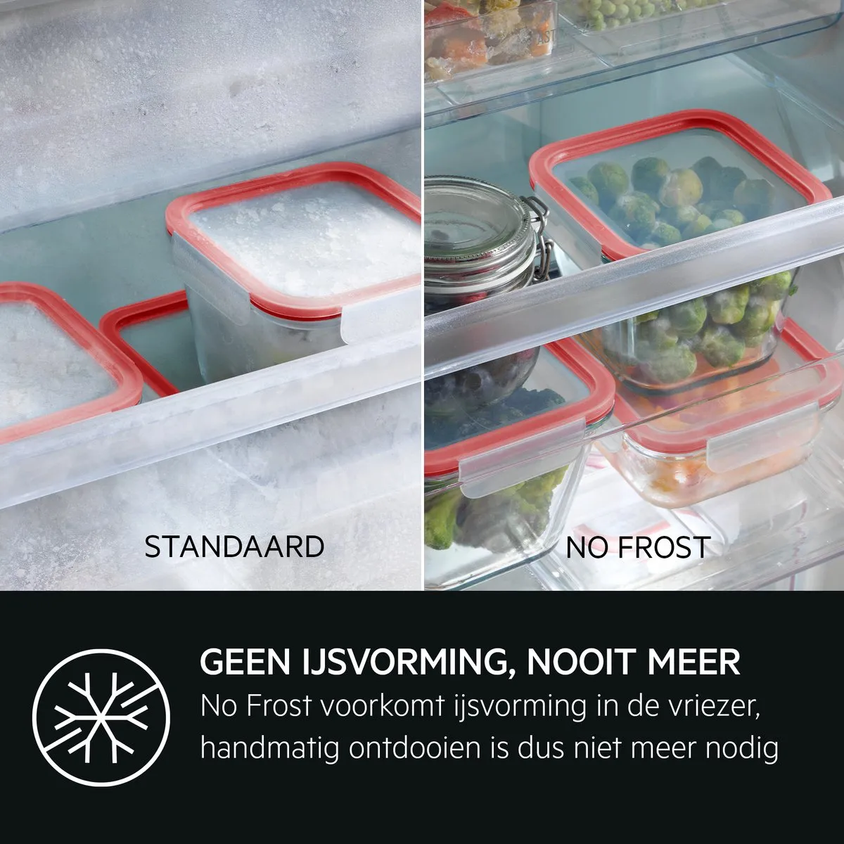 AEG OSC6N181ES Inbouw Koel-Vriescombinatie 253L