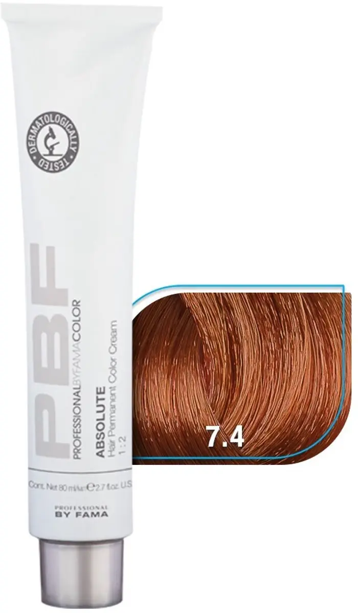 By Fama Tinte Color Absolute Copper Orange PBC 7.4 - 80ml