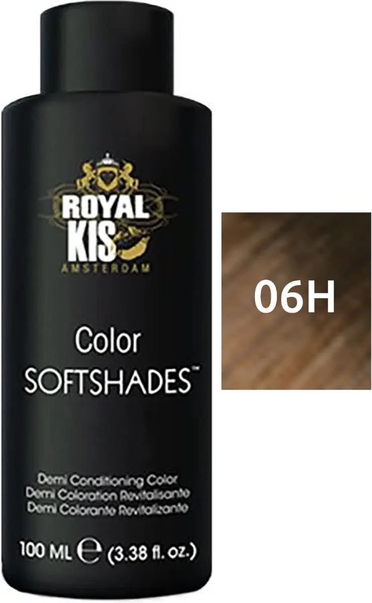 KIS Softshades Kleurspoeling 150ml - Donker Hazelnoot Blond
