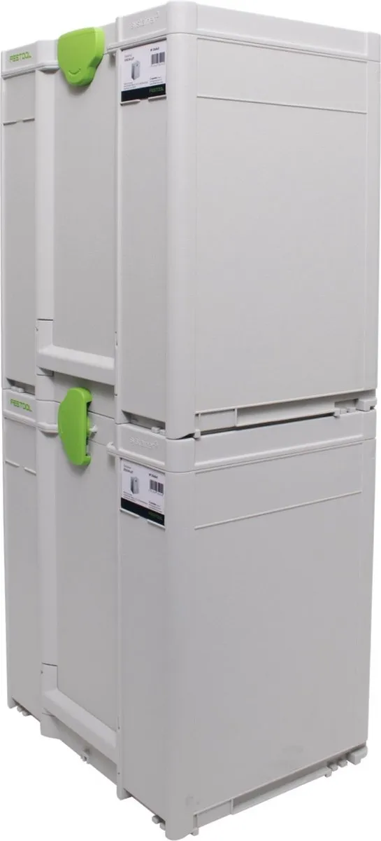 Festool Systainer SYS3 M 437 Set - 2x 43,1L Wit