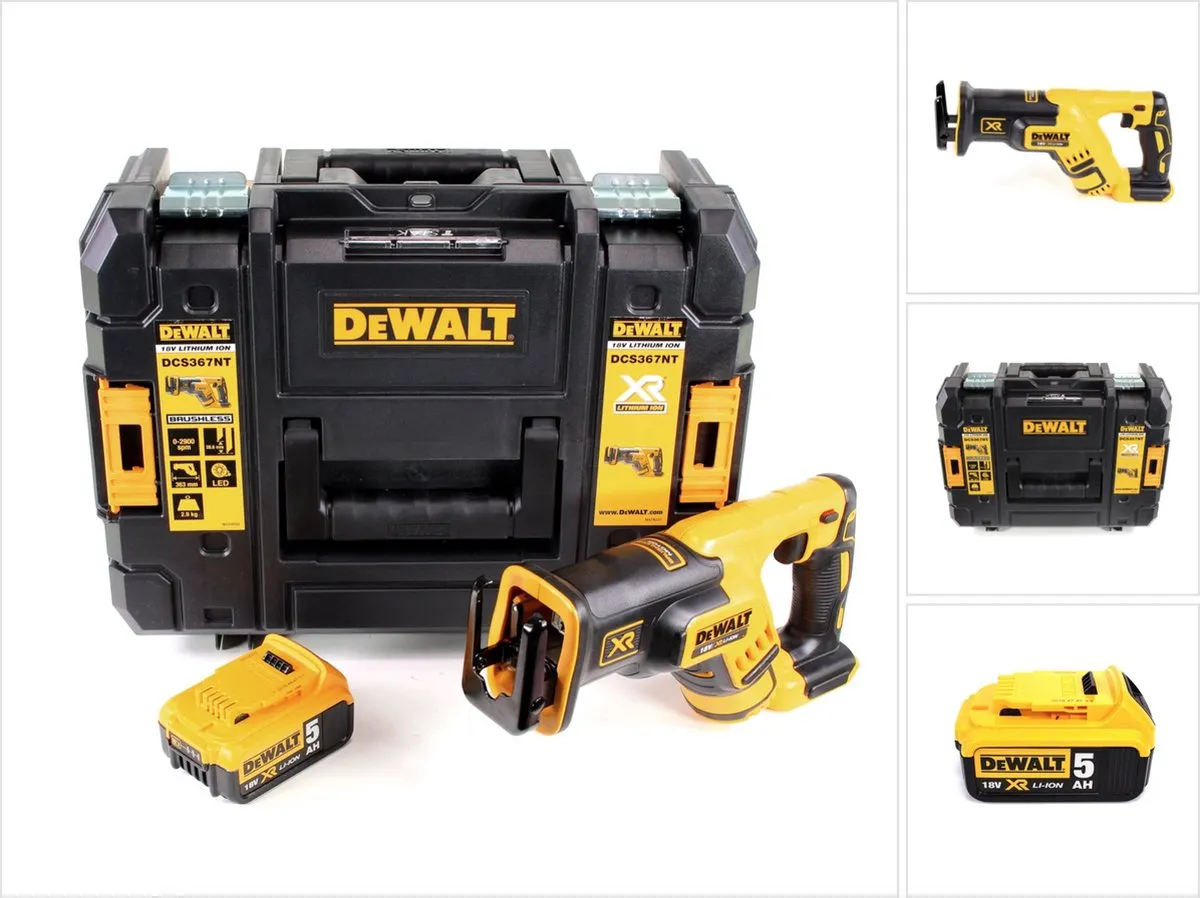 DeWalt DCS 367 NT Reciprozaag 18V Brushless