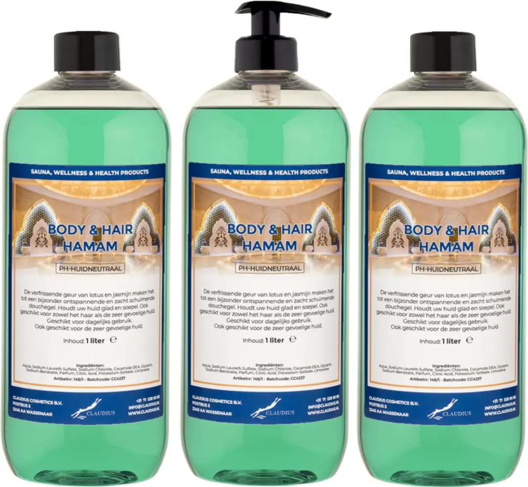 Splashbox Cosmetics Body & Hair Hamam 1L