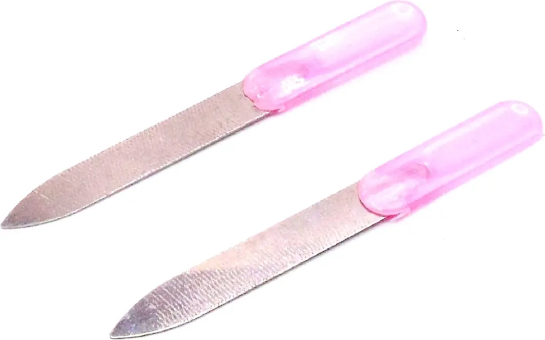 Hairmode Metaal Nagelvijlen - 2 Stuks Roze