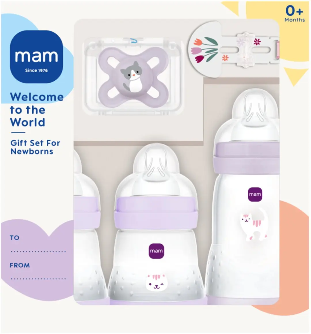 MAM Welcome To The World Starter Set Roze