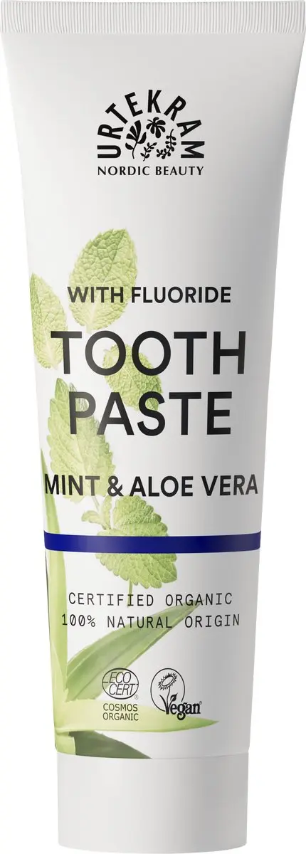 Urtekram Munttandpasta Fluoride 75ml