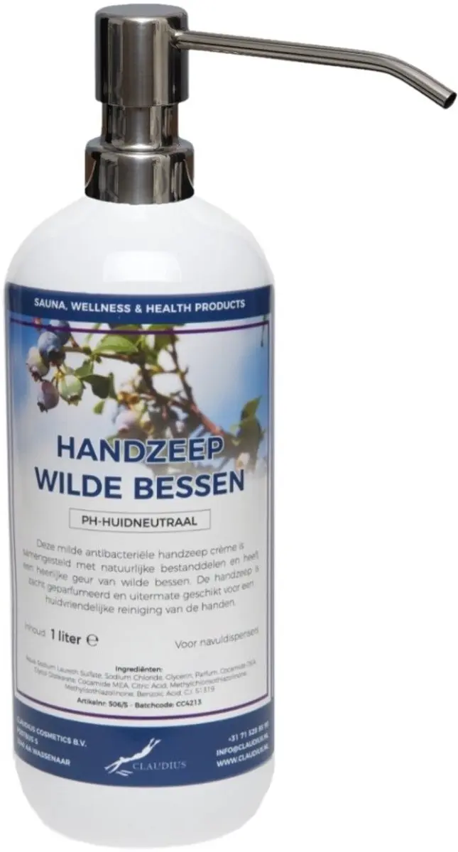 Splashbox Cosmetics Wilde Bessen Handzeep 1L