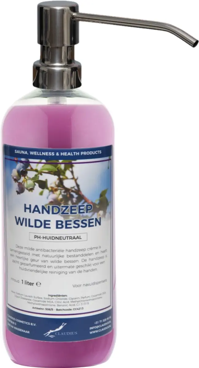 Splashbox Cosmetics Wilde Bessen Handzeep 1L