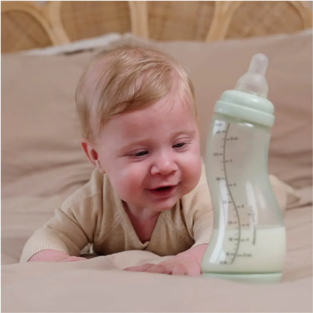 Difrax Natural S-Babyfles 250ml - Lichtgroen - afbeelding 6 van 6