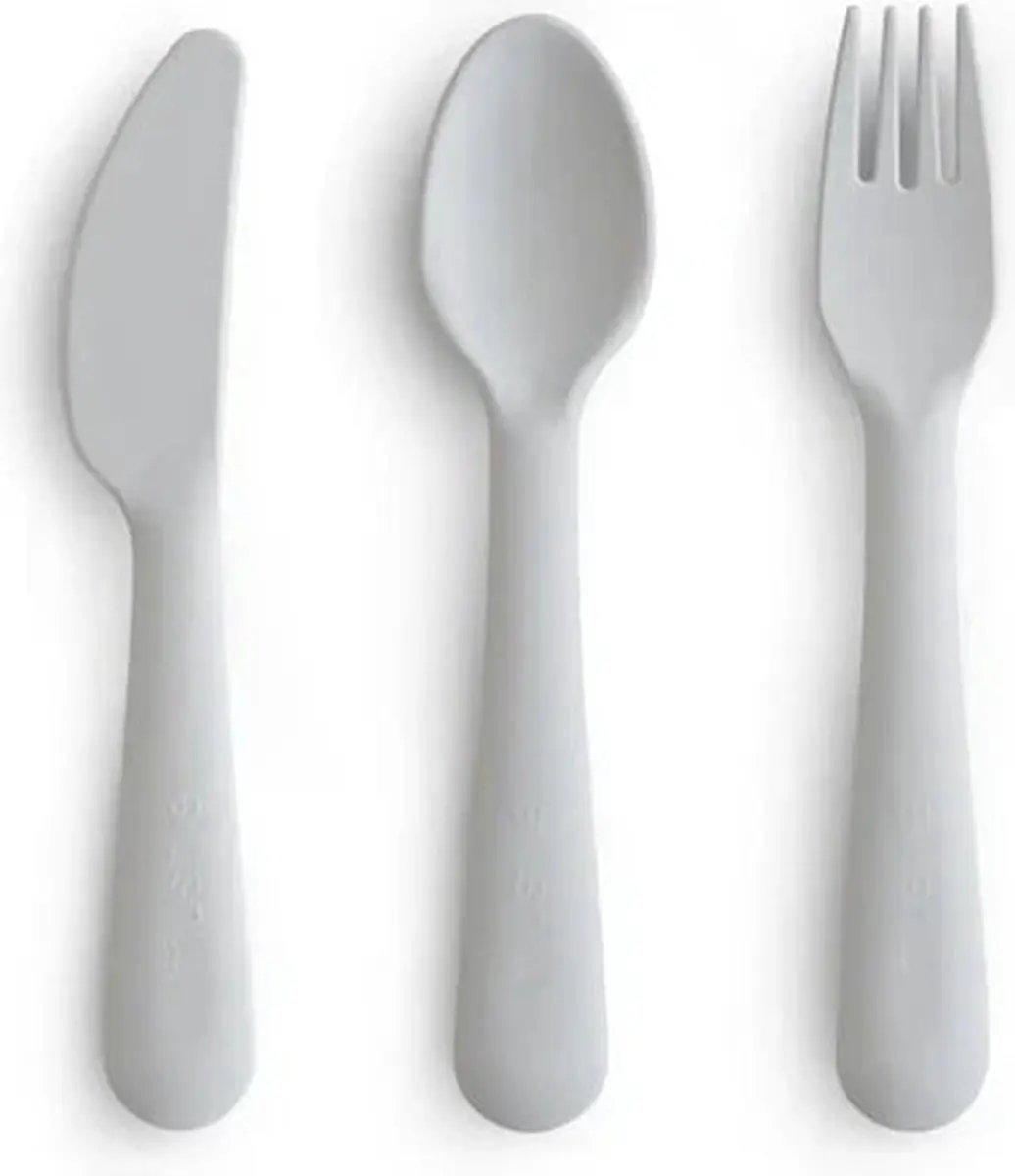 Mushie Kinderbestek Set Diner Cloud