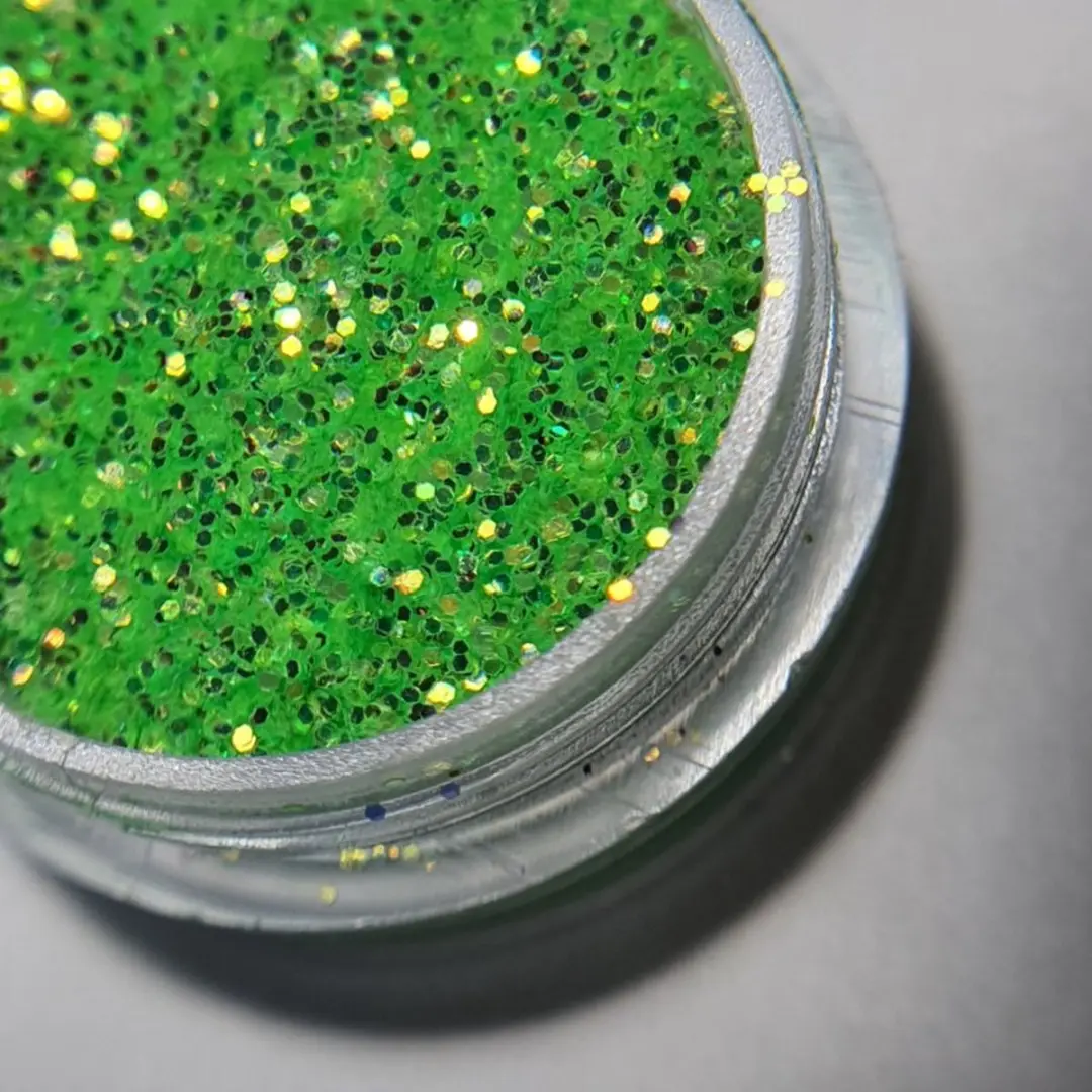 Korneliya Crystal Sugar Nagelglitters 433 Holo Groen