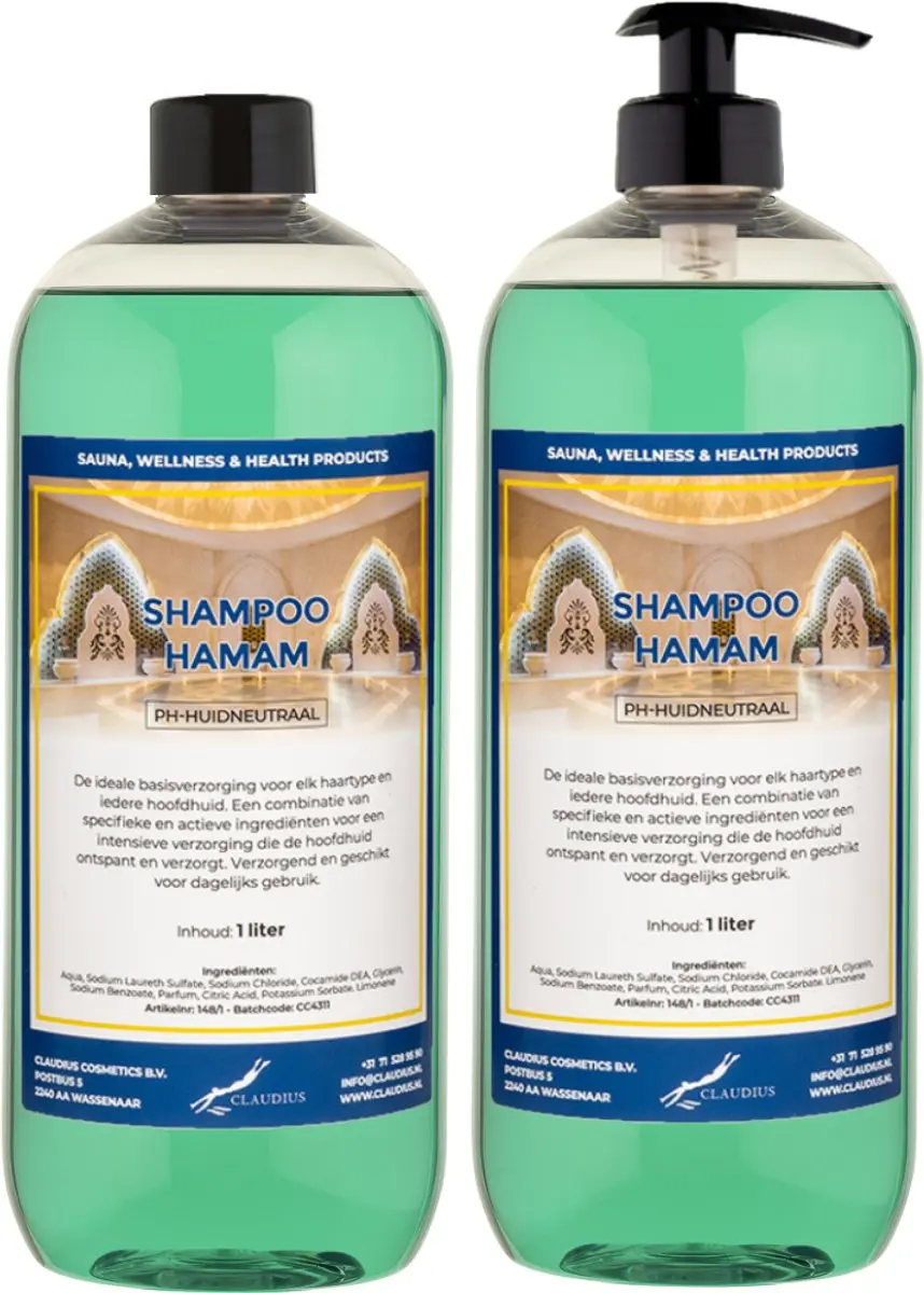 Splashbox Cosmetics Shampoo Hamam 1L