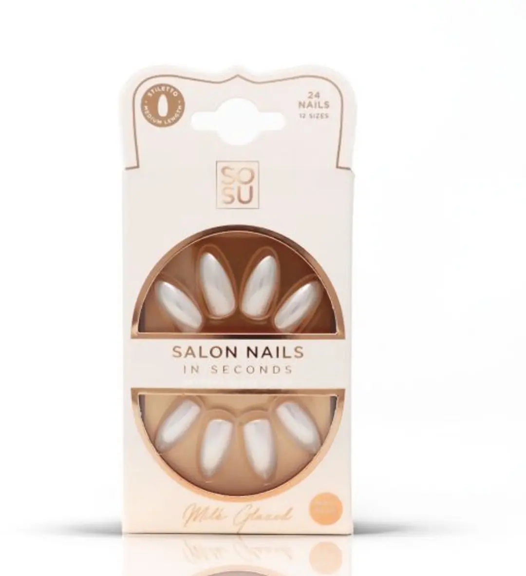Sosu Salon Milk Glazed Nep Nagels 24 Stuks