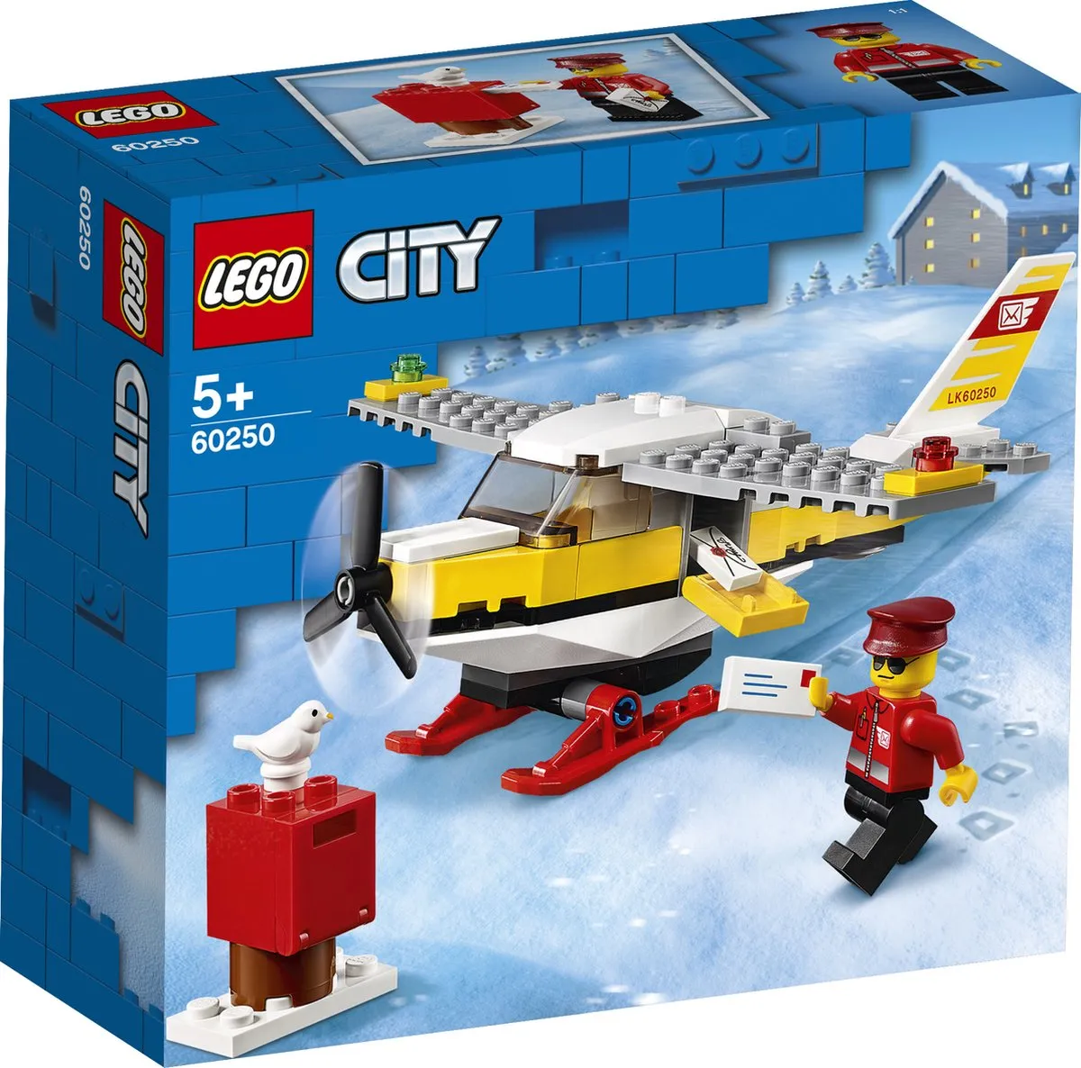 LEGO City Postvliegtuig 60250