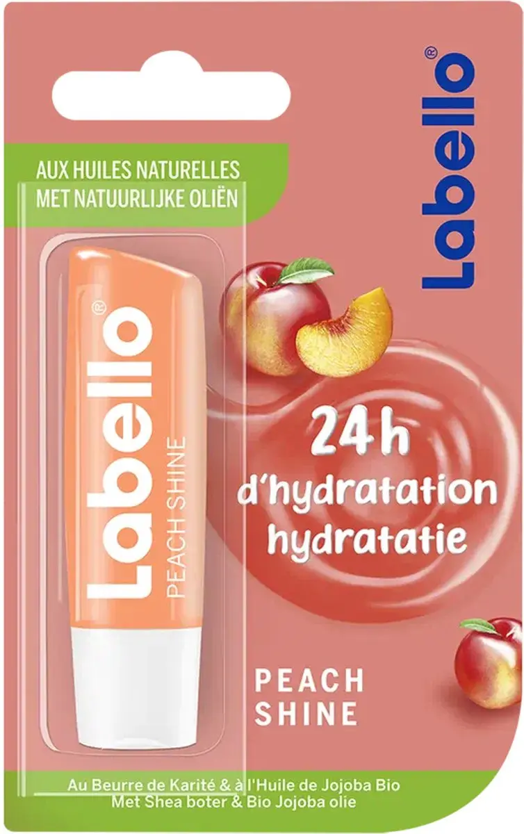 Labello Lippenbalsem Peach Shine 5,5ml