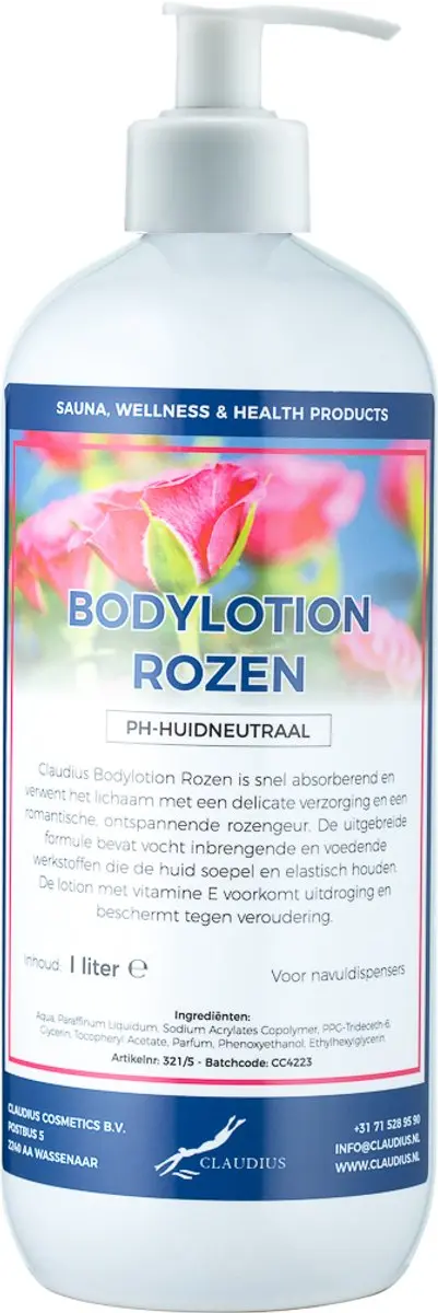 Splashbox Cosmetics Bodylotion Rozen 1L