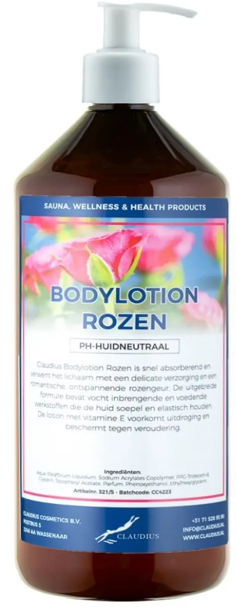 Splashbox Cosmetics Bodylotion Rozen 1L - 1 Stuks