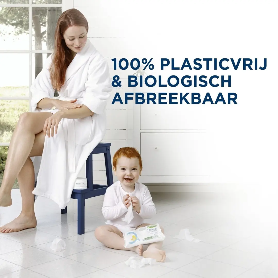Neutral Baby Billendoekjes 2496 Stuks - 0% Parfum
