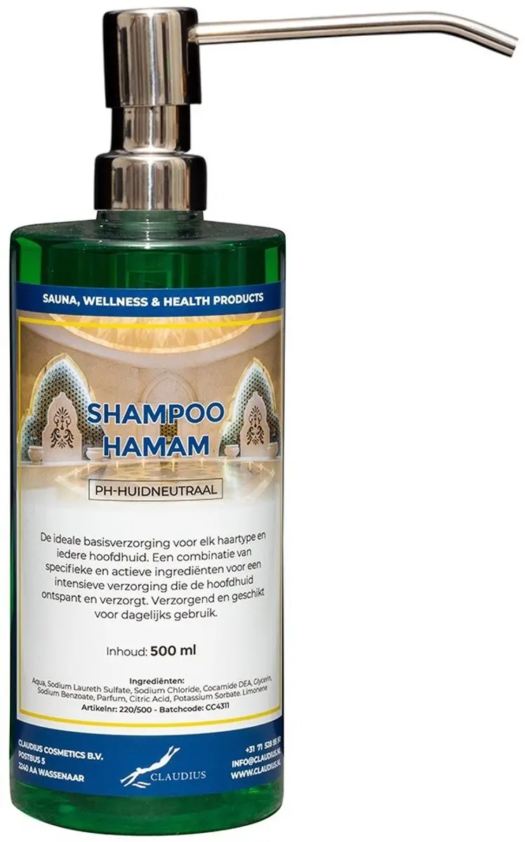 Splashbox Cosmetics Shampoo Hamam 500ml