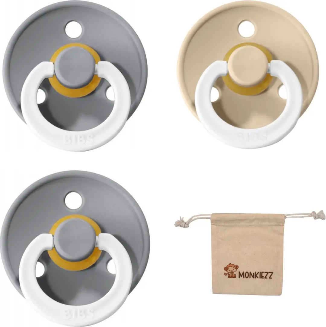 BIBS Fopspenen Maat 2 Set 4 Stuks