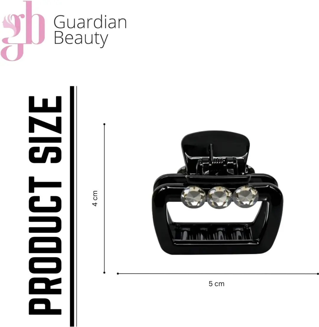 Guardian Beauty Haarclips Set - 6 Stuks - Zwart/Lichtbeige/Lichtbruin/Donkerbruin