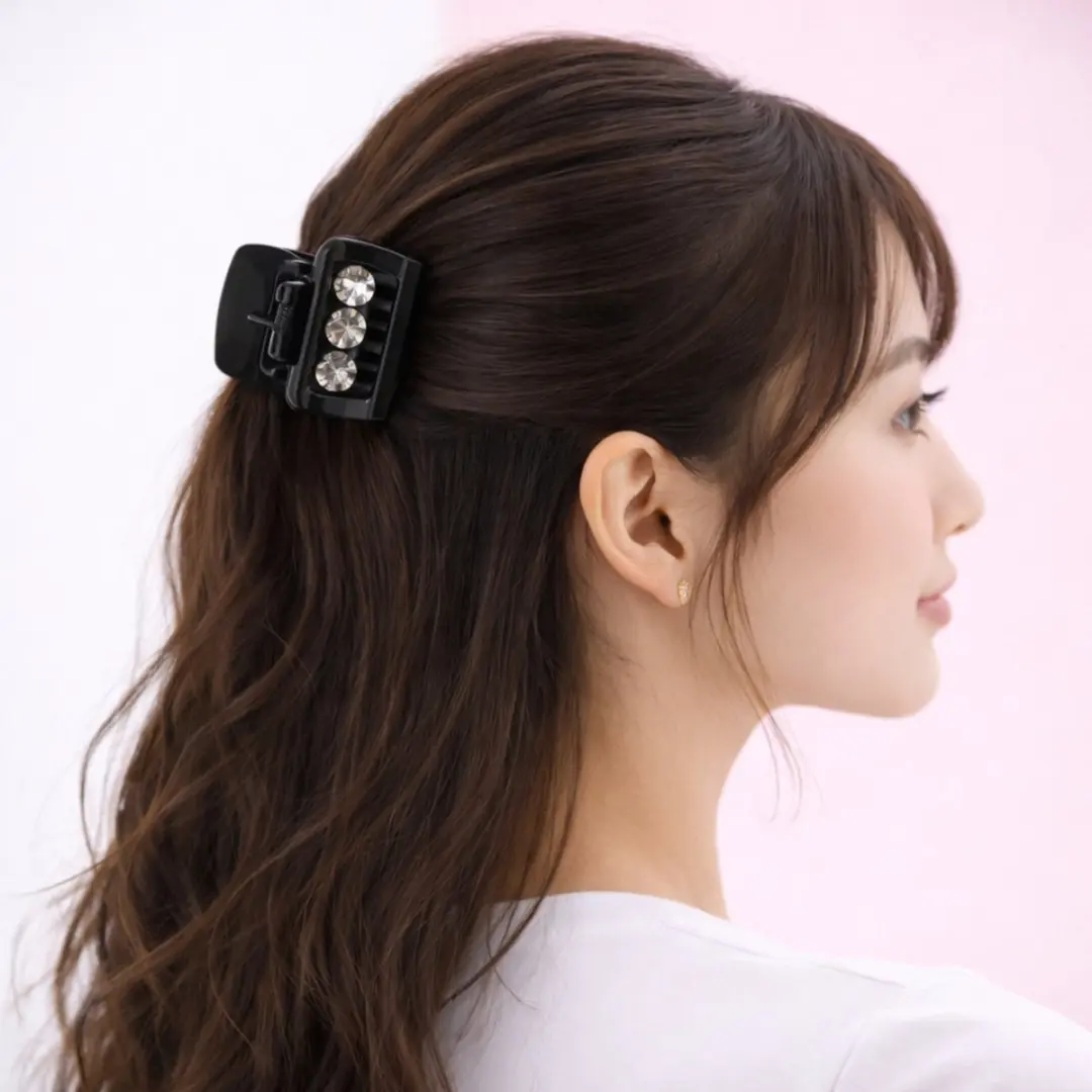 Guardian Beauty Haarclips Set - 6 Stuks - Zwart/Lichtbeige/Lichtbruin/Donkerbruin
