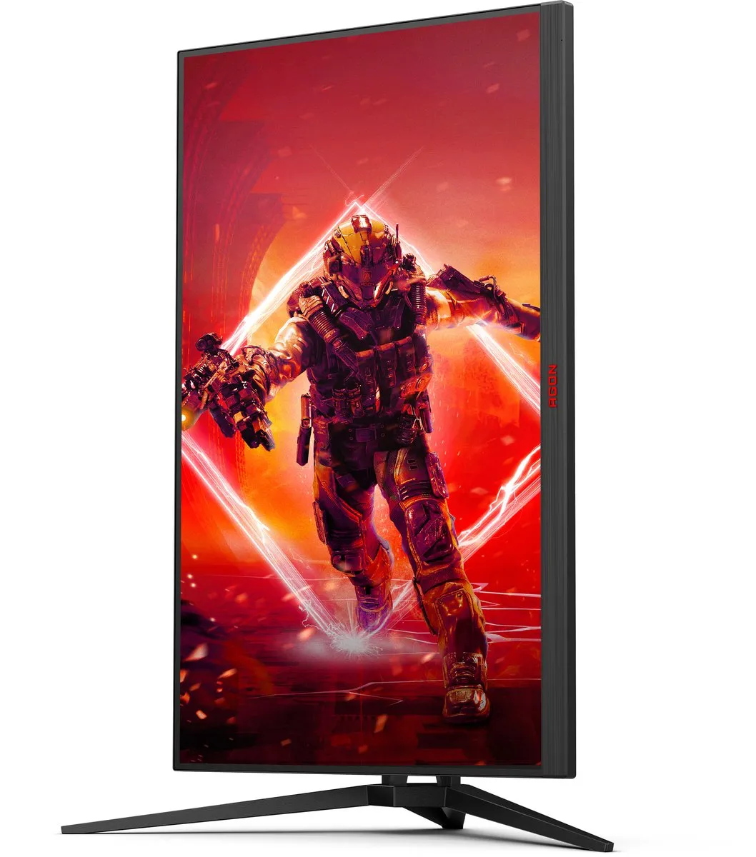 AOC AG275QZN/EU Quad HD Monitor 27" - Zwart/Rood