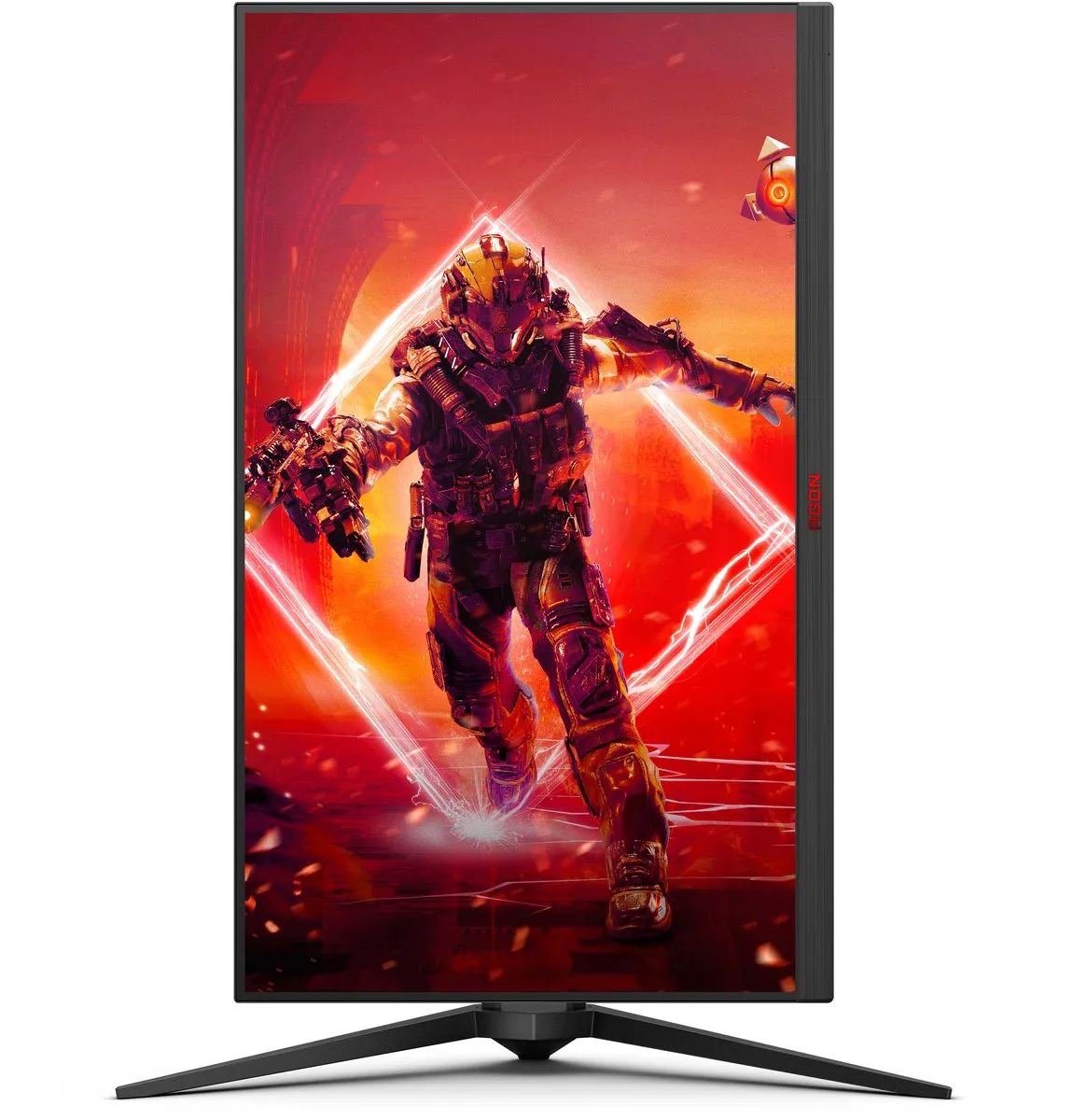 AOC AG275QZN/EU Quad HD Monitor 27" - Zwart/Rood