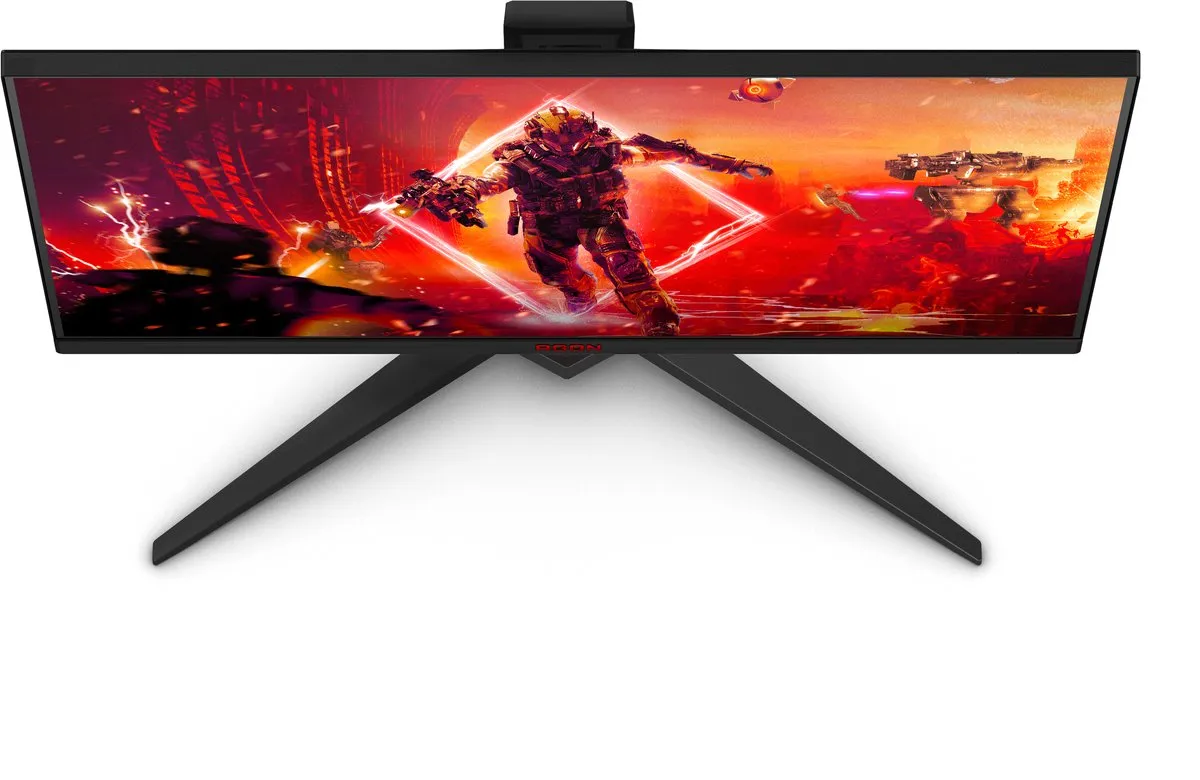 AOC AG275QZN/EU Quad HD Monitor 27" - Zwart/Rood