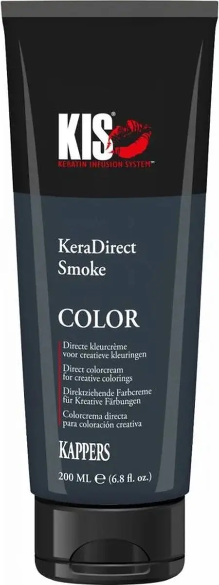 KIS Keradirect Smoke Kleurspoeling 200ml - Grijs