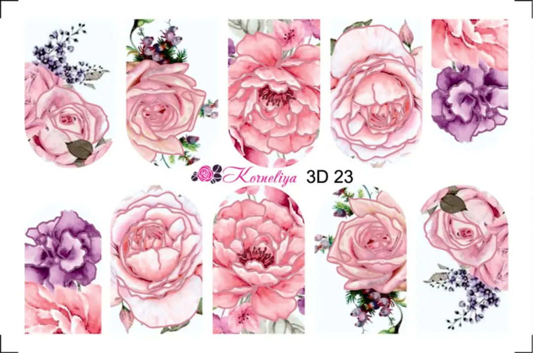 Korneliya 3D Waterdecal 023