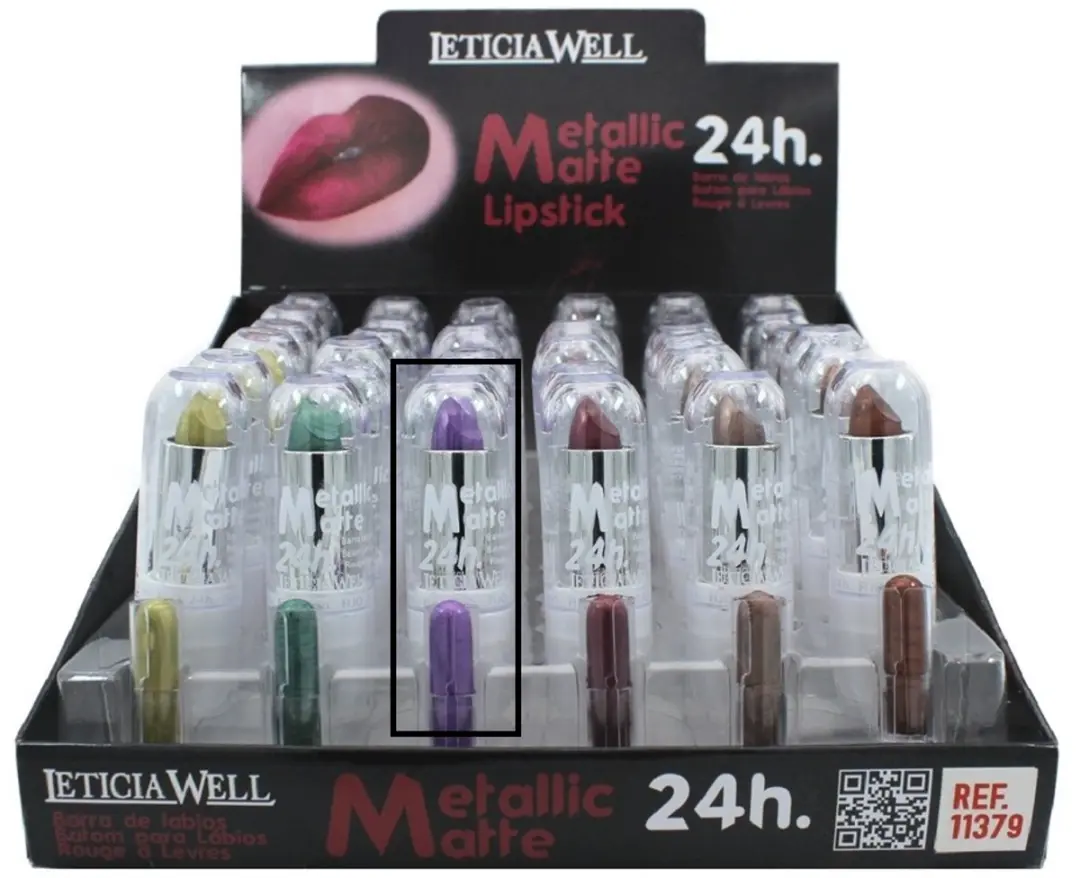 Leticia Well Lippenstift Metallic Matte 29