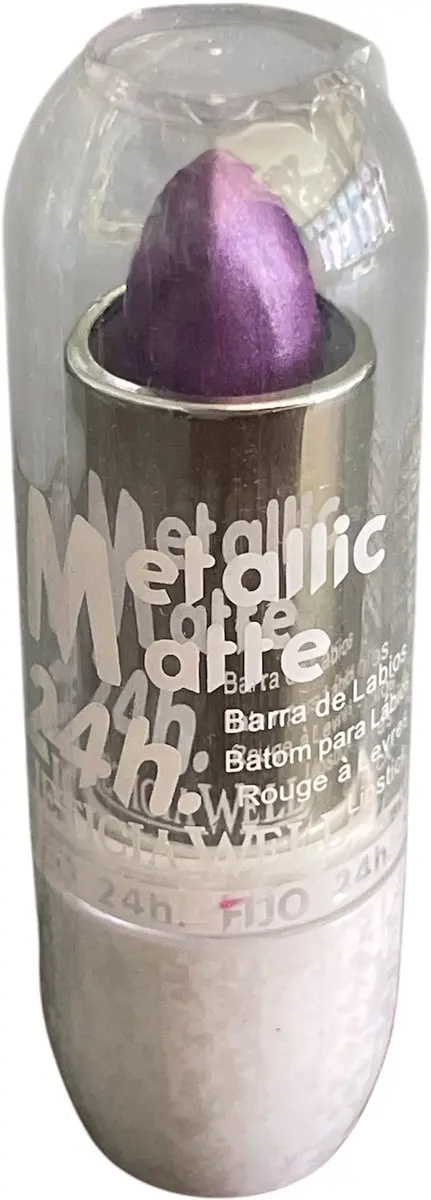Leticia Well Lippenstift Metallic Matte 29 - Paars - 3,8g