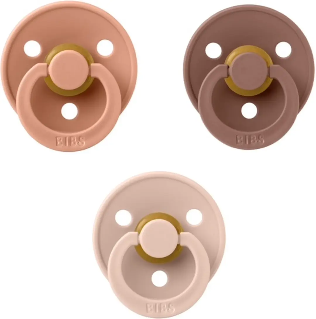 BIBS Fopspenen 0-6 Maand Set 3 Stuks