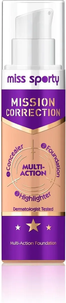 Miss Sporty Mission Correction Foundation Medium Beige 25ml